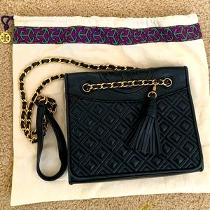 Tory Burch Quilted Shoulder Bag - Fleming